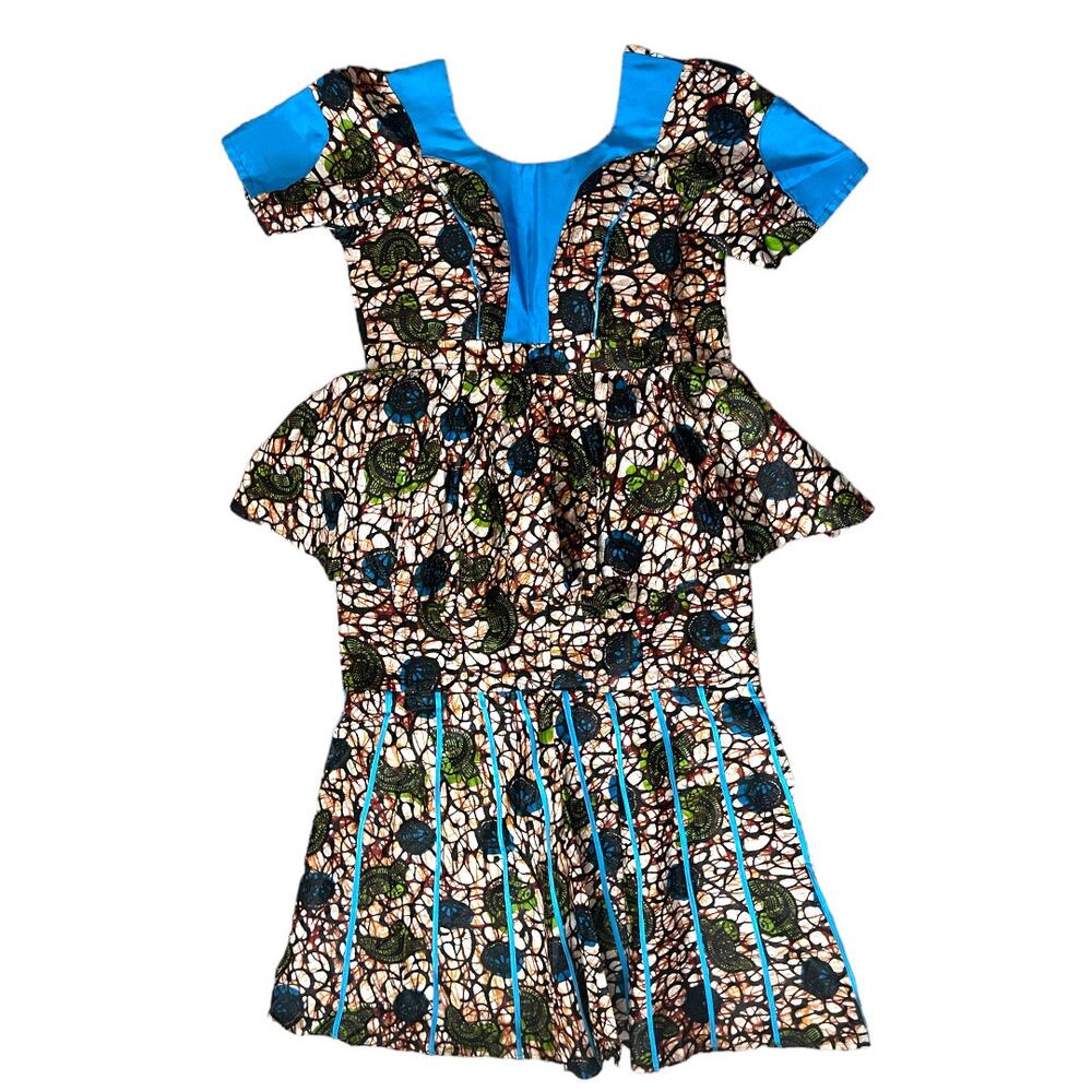 Structured Peplum Ankara Two Piece Set Plus Size … - image 1